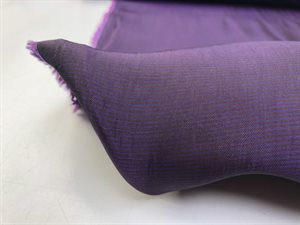 Viscose foer - smalstribet i violet
